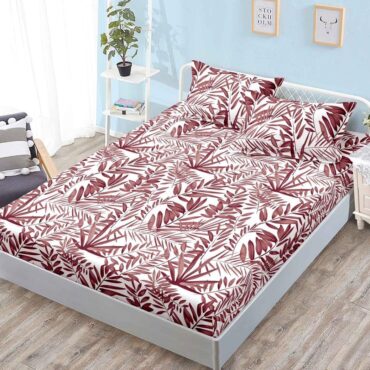 Husa de pat+2 fete de perna finet, Frunze